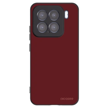 Picasee silikonowe czarne etui na Xiaomi 15 - Red Bliss