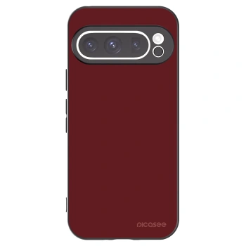 Picasee silikonowe czarne etui na Google Pixel 9 Pro - Red Bliss
