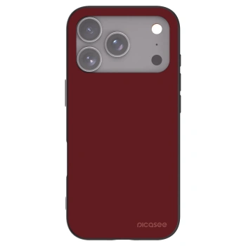Picasee silikonowe czarne etui na Apple iPhone 17 Pro - Red Bliss
