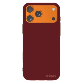 Picasee silikonowe przeźroczyste etui na Apple iPhone 17 Pro Max - Red Bliss