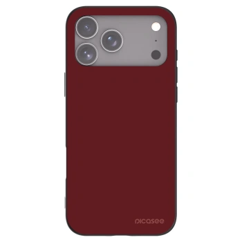 Picasee silikonowe czarne etui na Apple iPhone 17 Pro Max - Red Bliss
