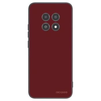 Picasee silikonowe czarne etui na Realme 12X - Red Bliss