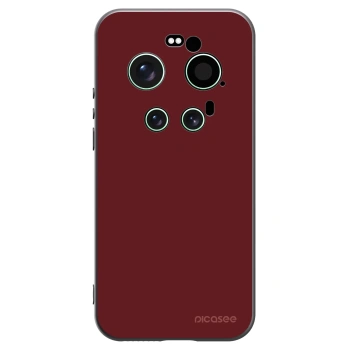 Picasee silikonowe czarne etui na Xiaomi 17 Ultra - Red Bliss