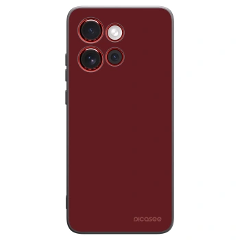 Picasee silikonowe czarne etui na Motorola Edge 60 Neo 5G - Red Bliss