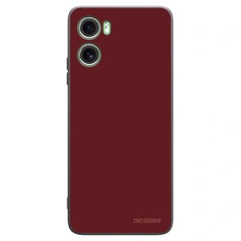 Picasee silikonowe czarne etui na Motorola Moto G06 - Red Bliss