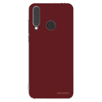 Picasee silikonowe przeźroczyste etui na Honor 20 Lite - Red Bliss