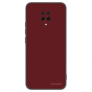 Picasee silikonowe czarne etui na Xiaomi Redmi Note 9 Pro - Red Bliss