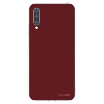 Picasee silikonowe przeźroczyste etui na Samsung Galaxy A30s A307F - Red Bliss