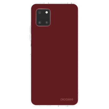 Picasee silikonowe przeźroczyste etui na Samsung Galaxy Note 10 Lite N770F - Red Bliss