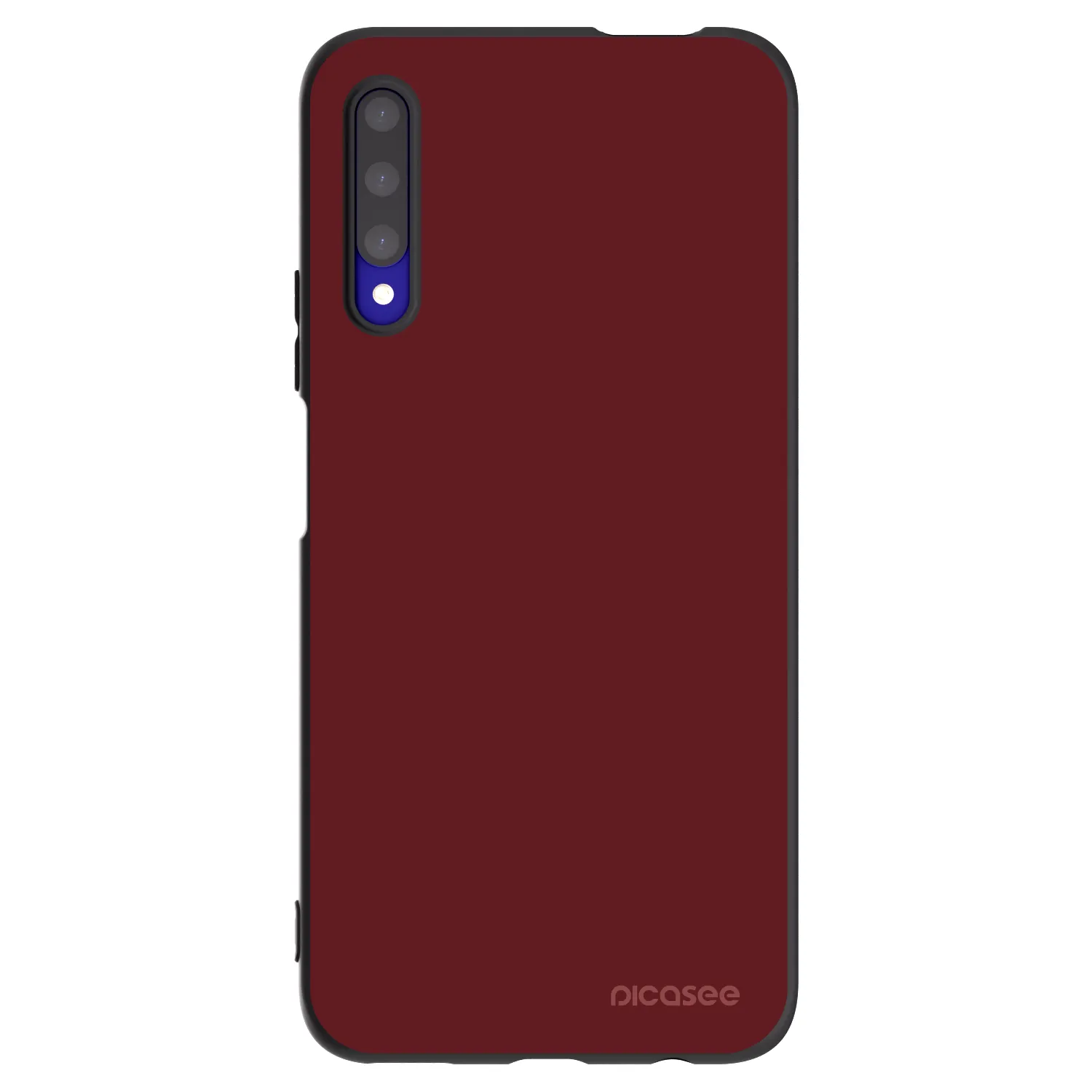 Picasee silikonowe czarne etui na Honor 9X Pro - Red Bliss