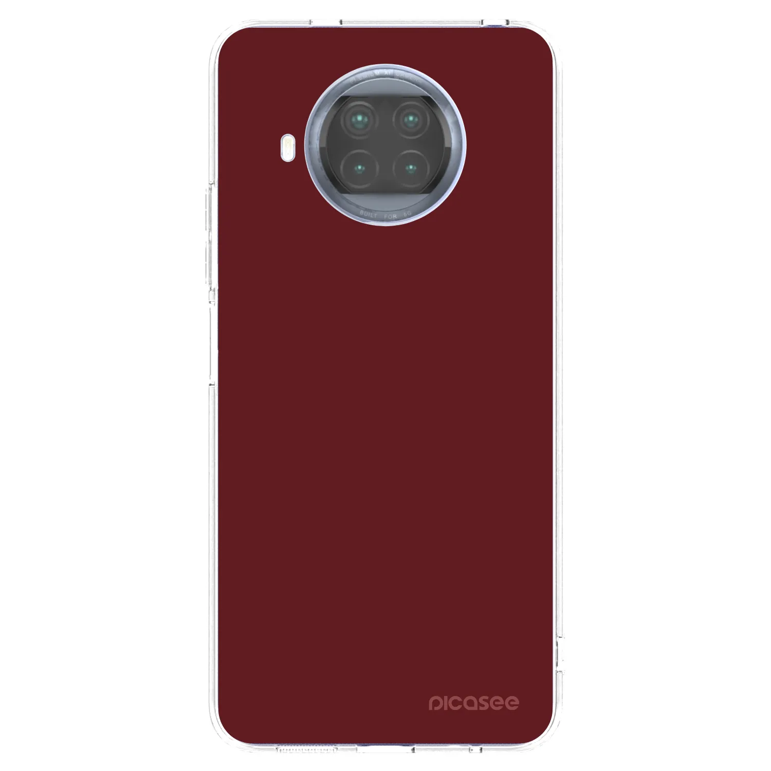 Picasee silikonowe przeźroczyste etui na Xiaomi Mi 10T Lite - Red Bliss