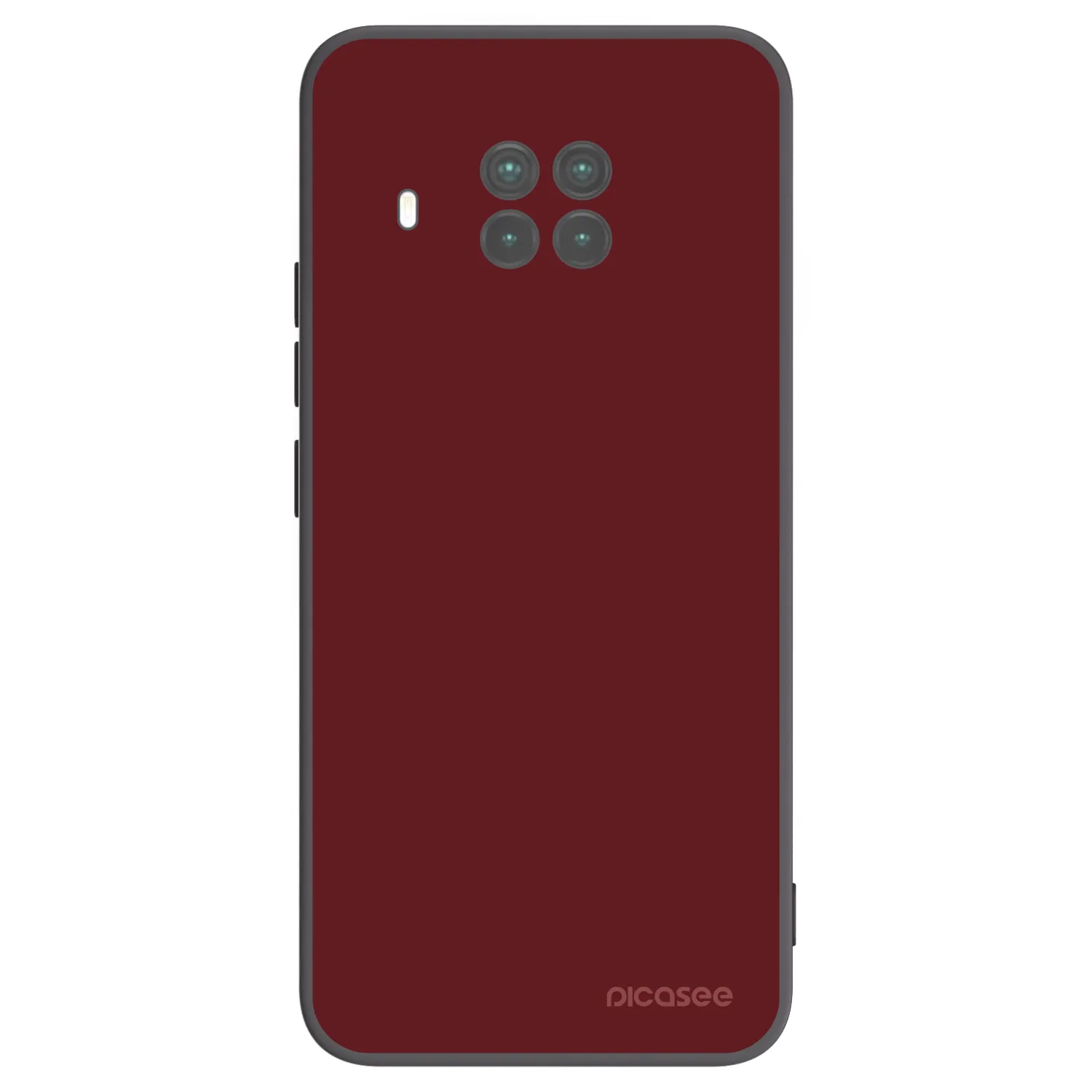 Picasee silikonowe czarne etui na Xiaomi Mi 10T Lite - Red Bliss