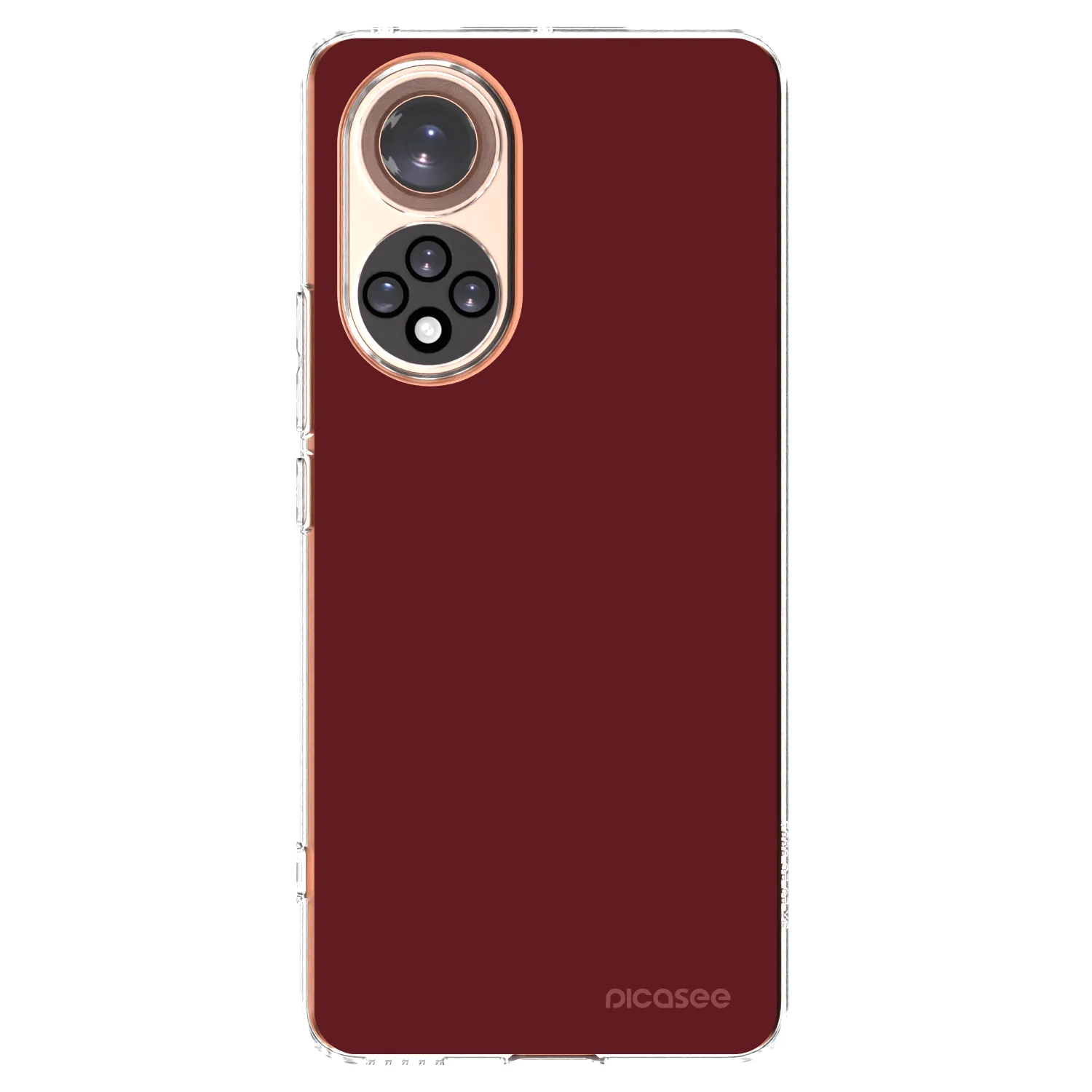 Picasee silikonowe przeźroczyste etui na Huawei Nova 9 - Red Bliss