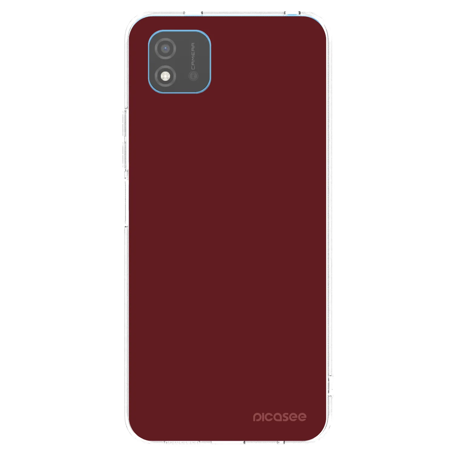 Picasee silikonowe przeźroczyste etui na Realme C11 (2021) - Red Bliss