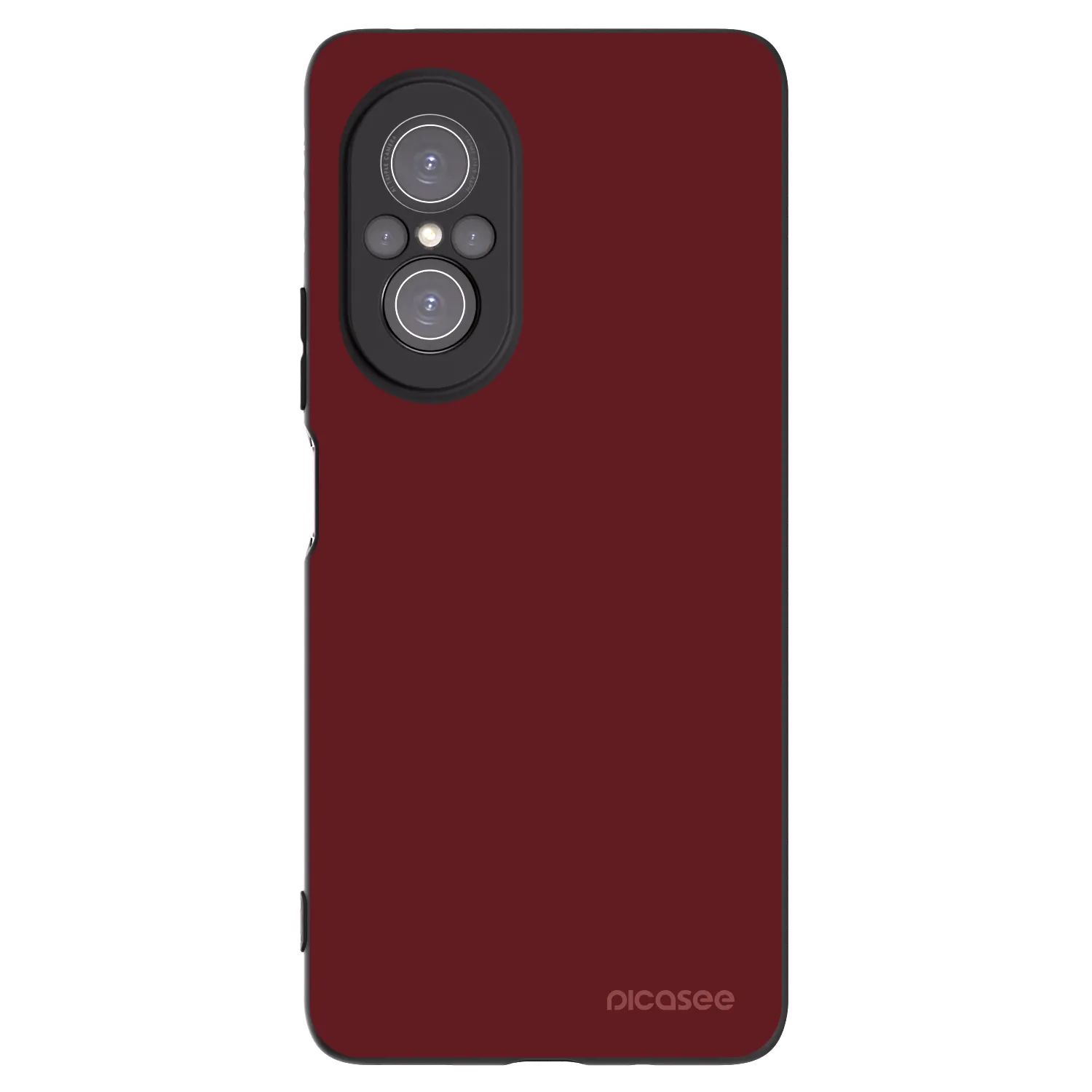Picasee silikonowe czarne etui na Huawei Nova 9 SE - Red Bliss