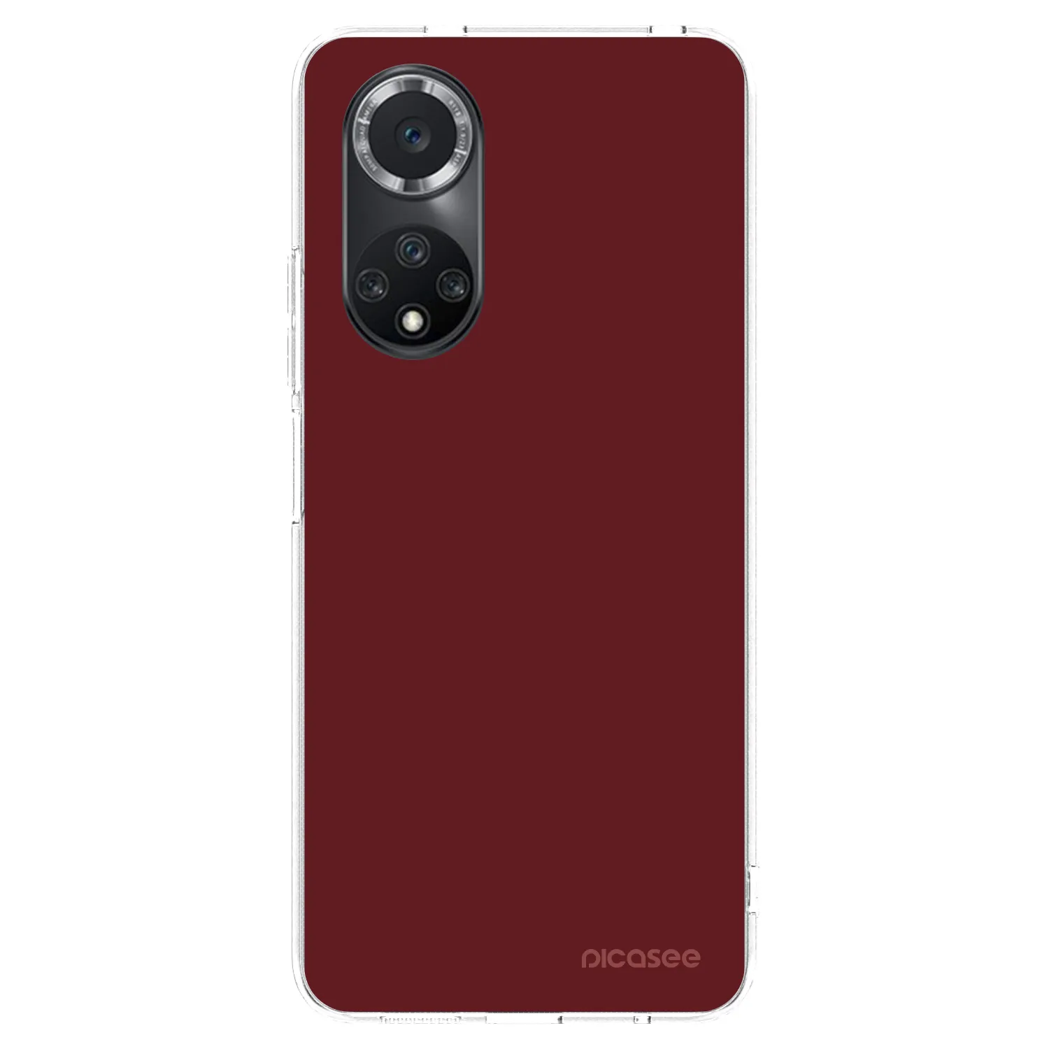 Picasee silikonowe przeźroczyste etui na Huawei Nova 9 SE - Red Bliss