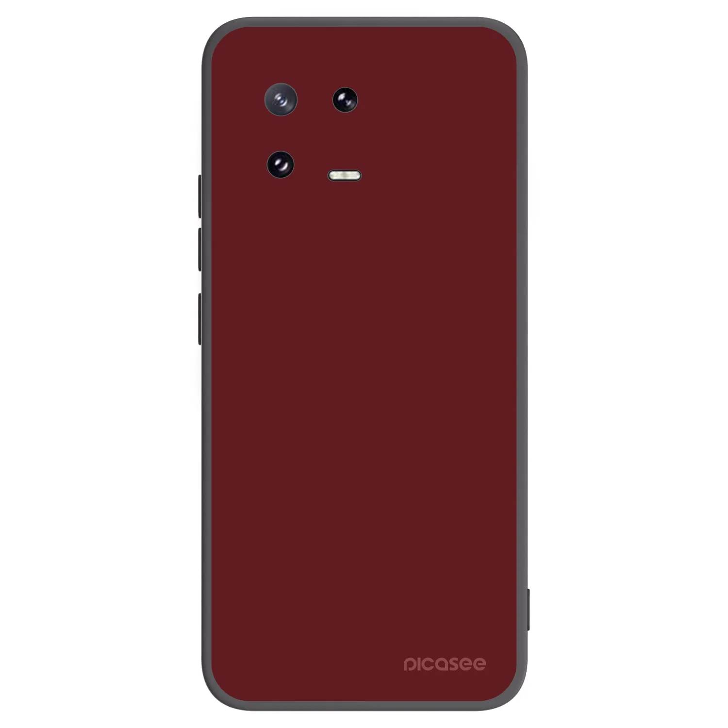 Picasee silikonowe czarne etui na Xiaomi 13 Pro - Red Bliss