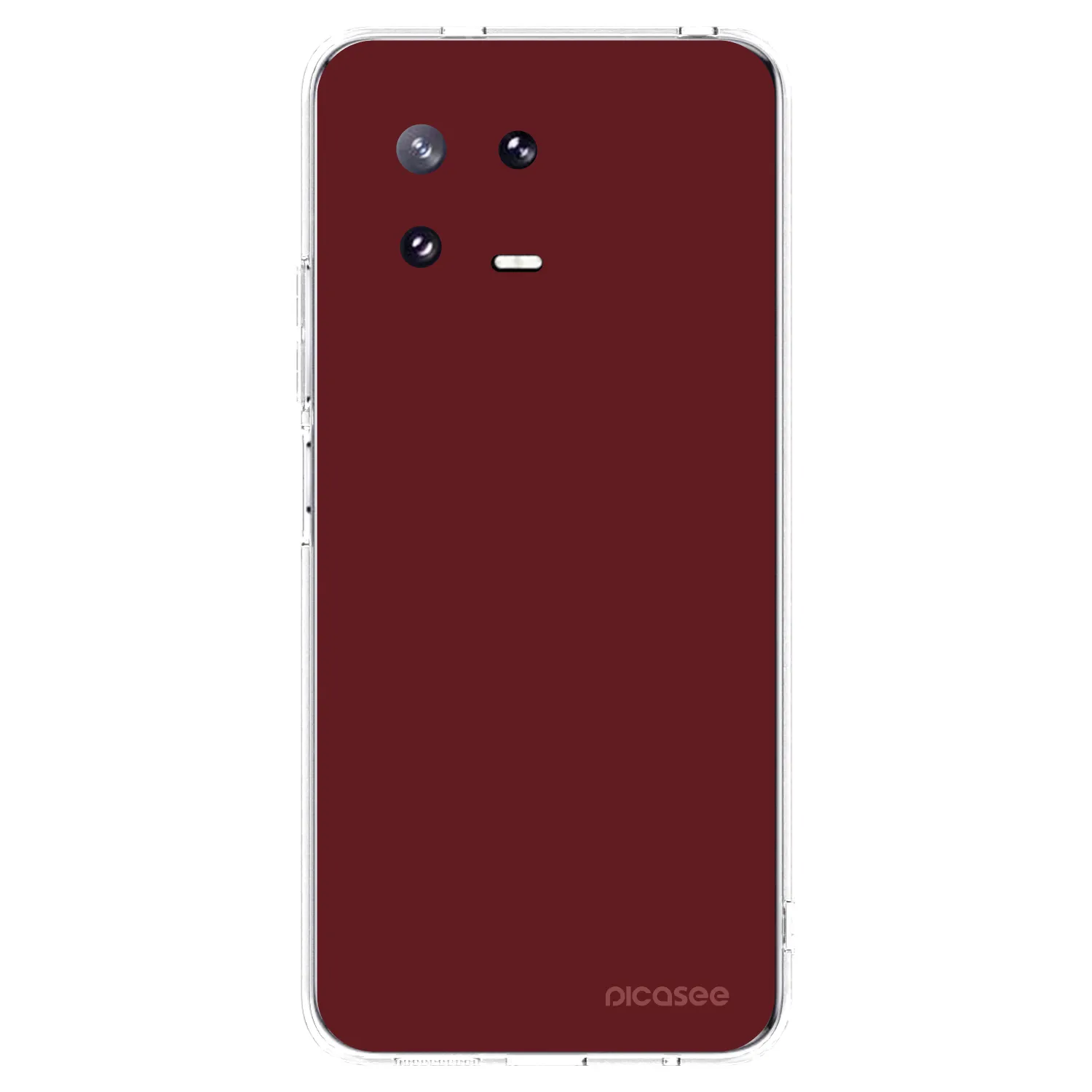 Picasee silikonowe przeźroczyste etui na Xiaomi 13 Pro - Red Bliss