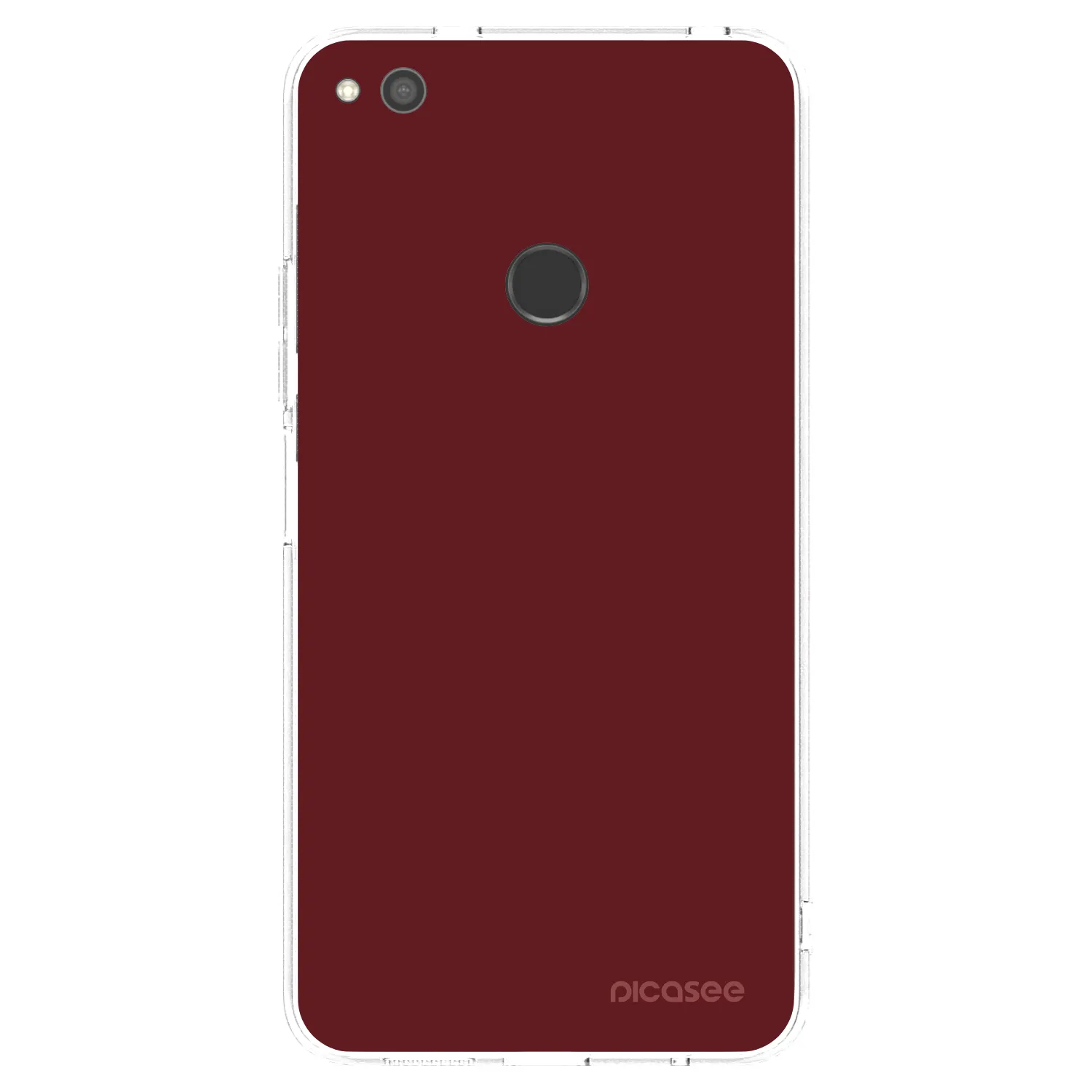 Picasee silikonowe przeźroczyste etui na Huawei P9 Lite 2017 - Red Bliss