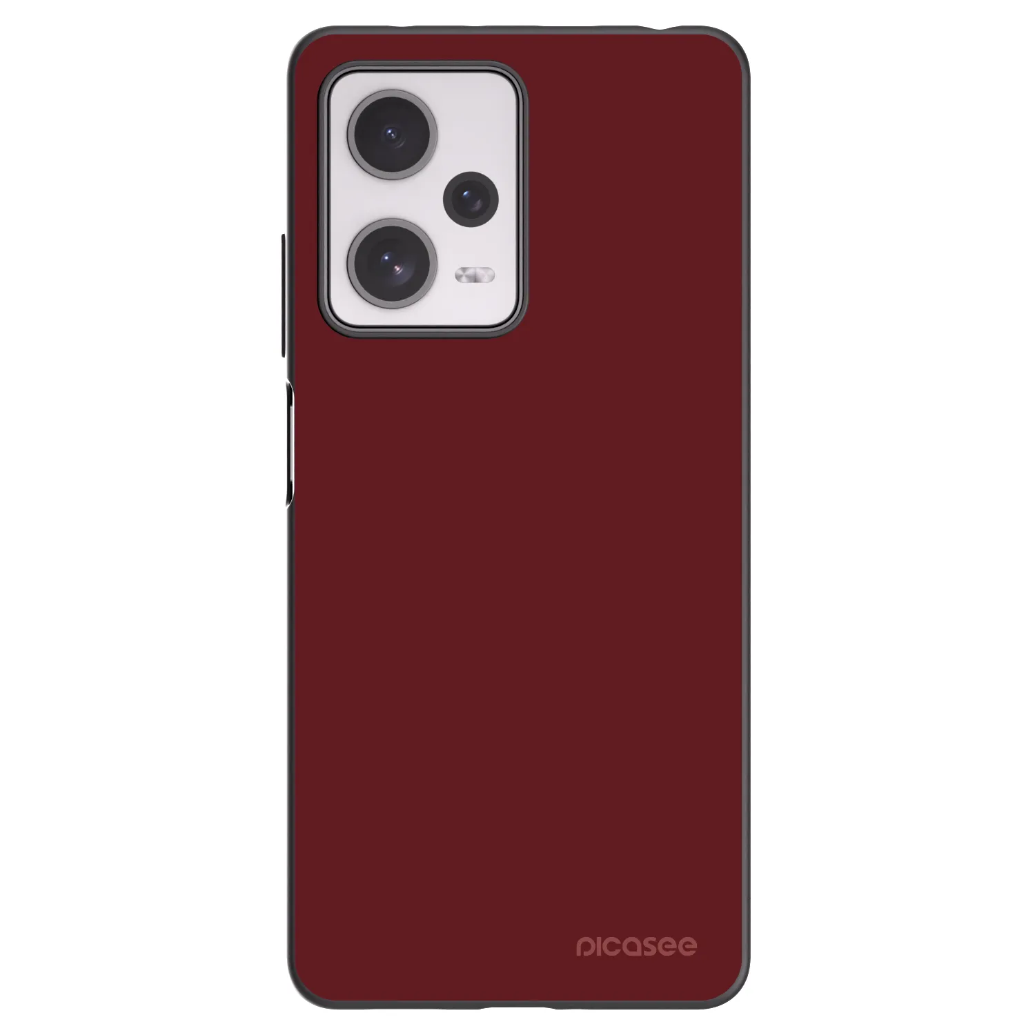 Picasee silikonowe czarne etui na Xiaomi Redmi Note 12 Pro+ 5G - Red Bliss