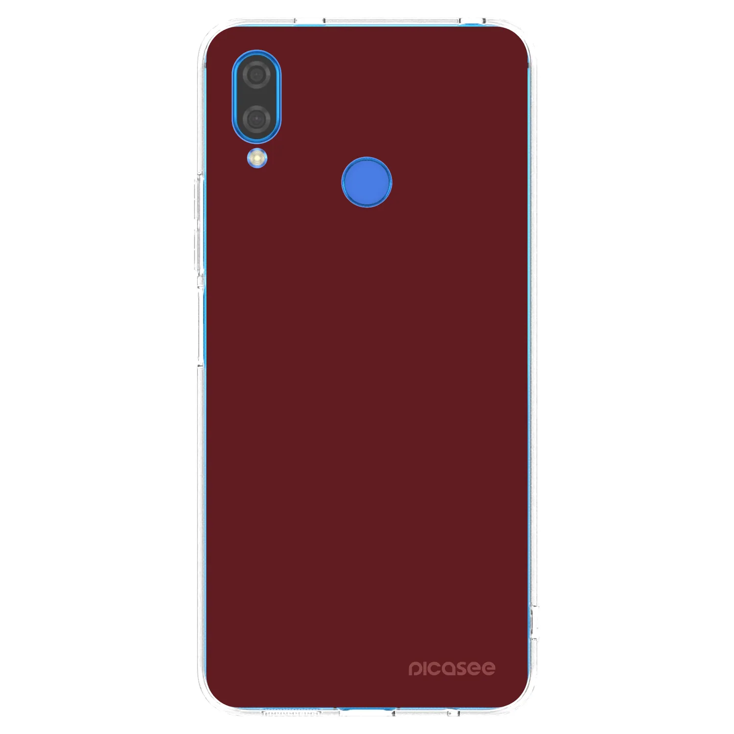 Picasee silikonowe przeźroczyste etui na Huawei Nova 3i - Red Bliss