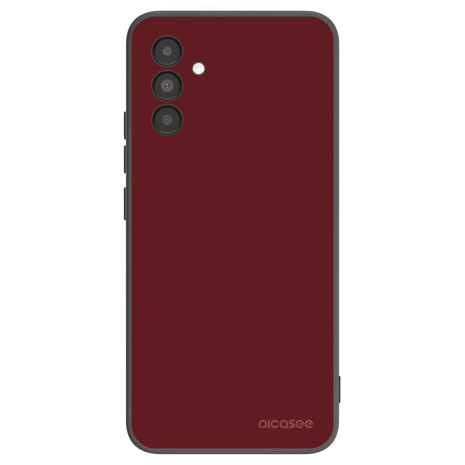 Picasee silikonowe czarne etui na Samsung Galaxy A04s A047F - Red Bliss