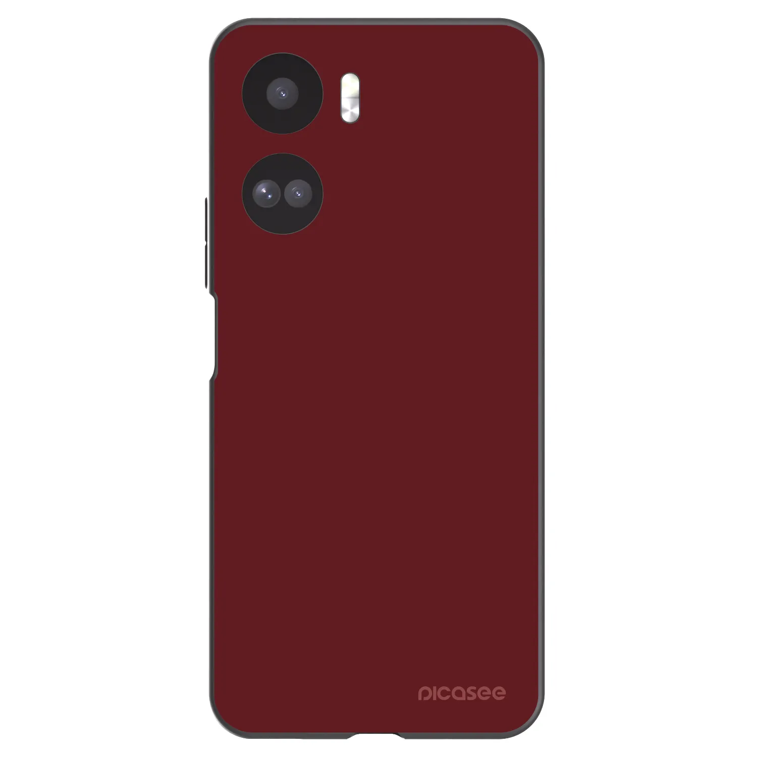 Picasee silikonowe czarne etui na Honor 90 Lite 5G - Red Bliss