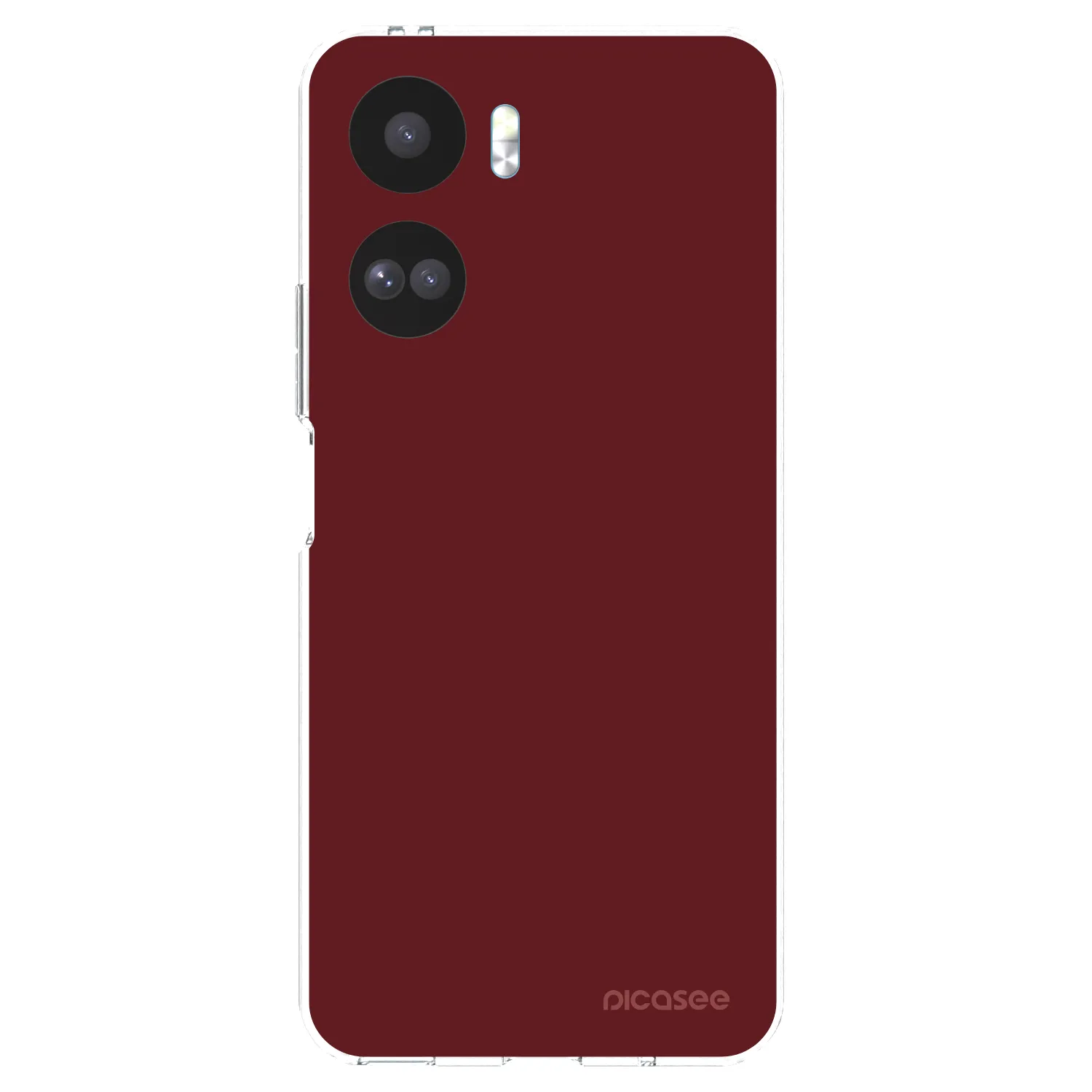 Picasee silikonowe przeźroczyste etui na Honor 90 Lite 5G - Red Bliss