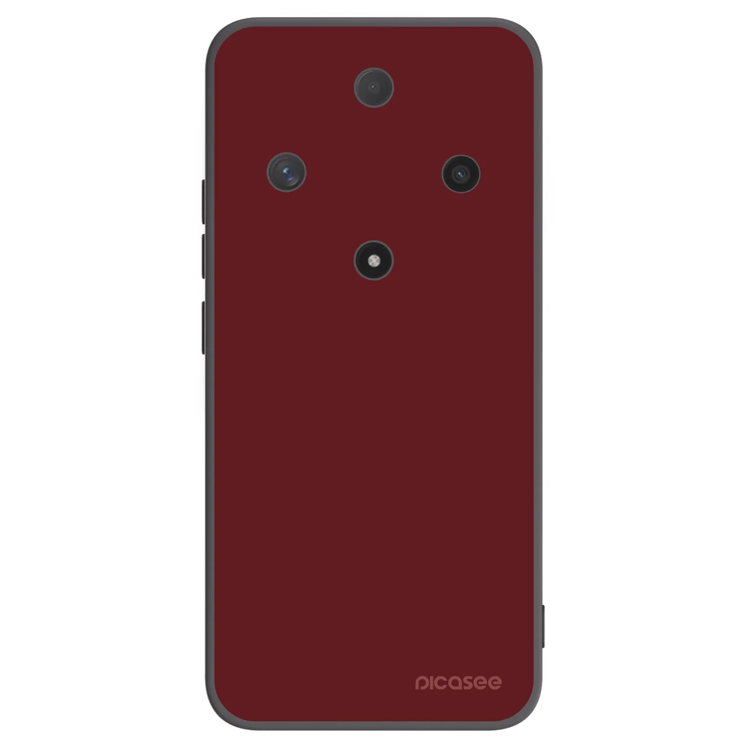 Picasee silikonowe czarne etui na Honor Magic6 Lite 5G - Red Bliss