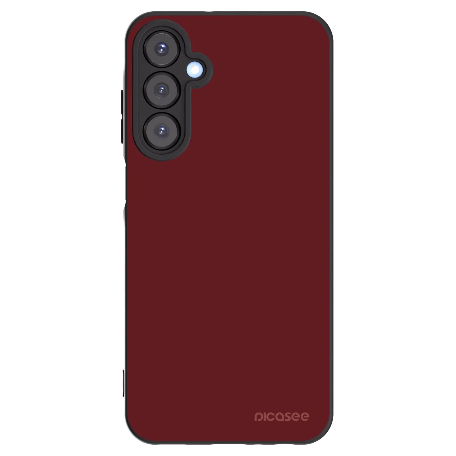 Picasee silikonowe czarne etui na Samsung Galaxy A25 A256B 5G - Red Bliss