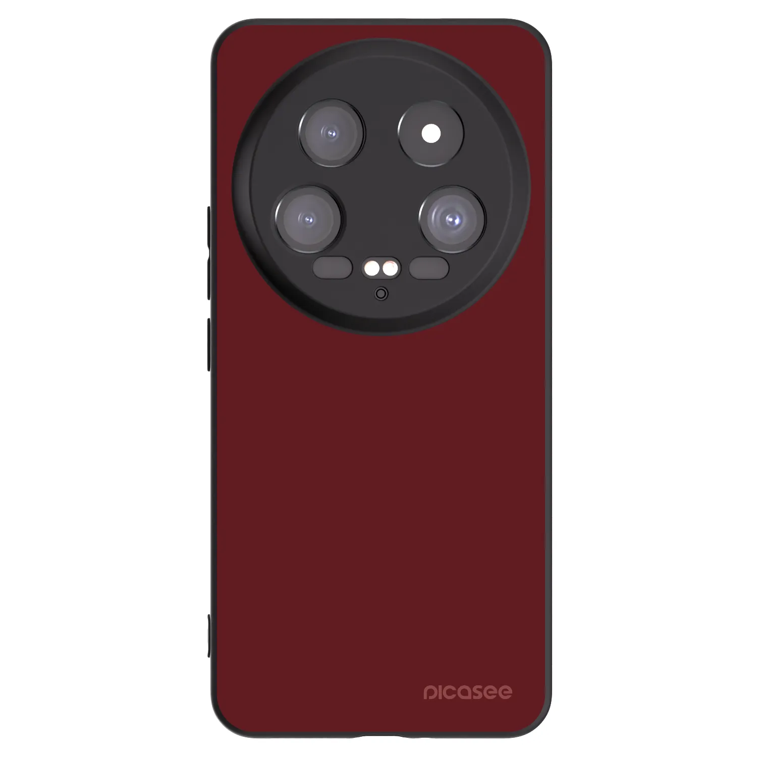 Picasee silikonowe czarne etui na Xiaomi 14 Ultra - Red Bliss