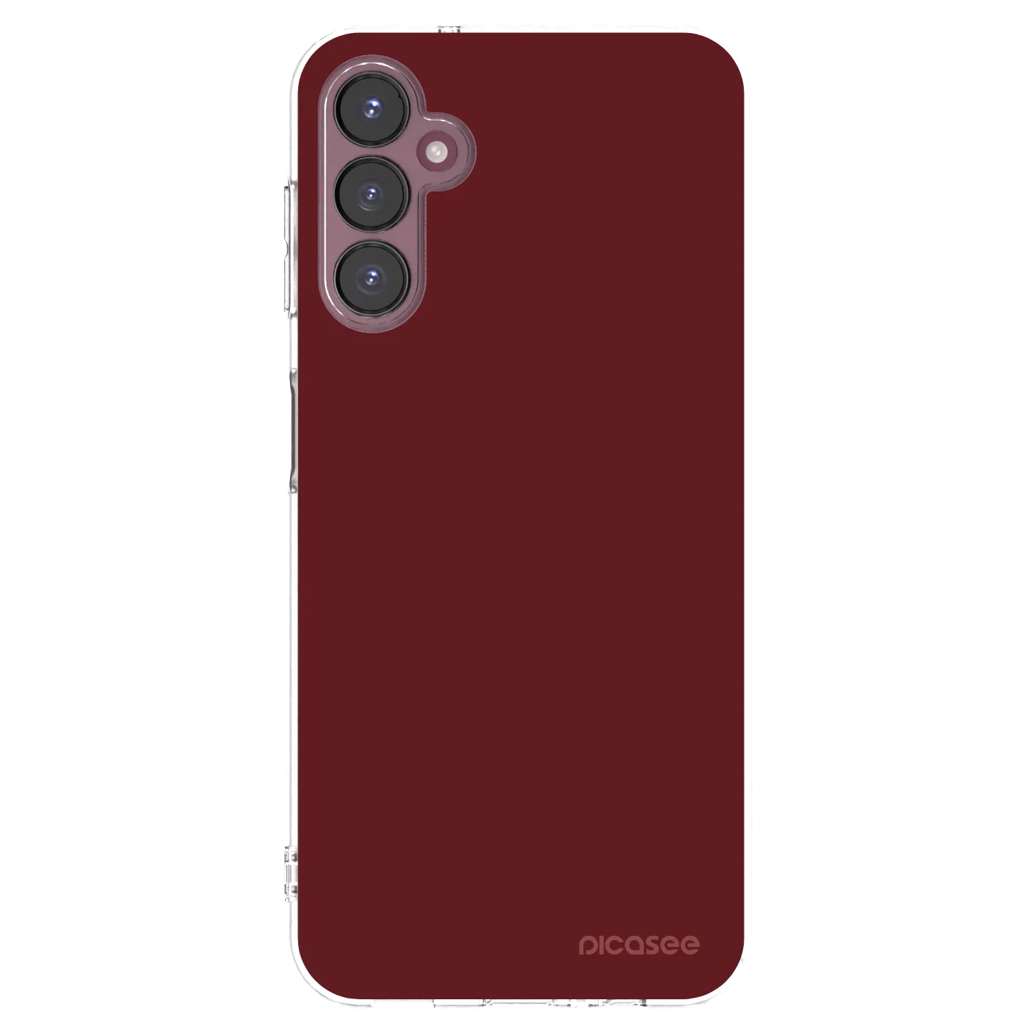 Picasee silikonowe przeźroczyste etui na Samsung Galaxy A05s A057G - Red Bliss
