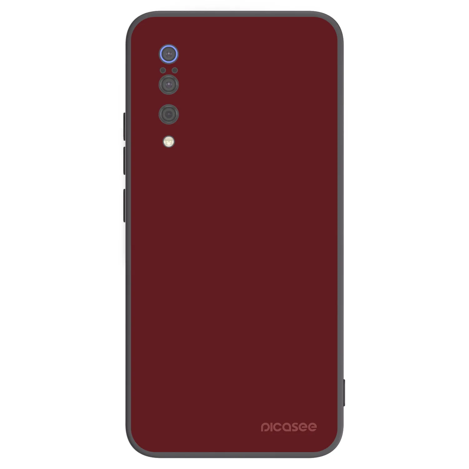 Picasee silikonowe czarne etui na Xiaomi Mi 9 - Red Bliss