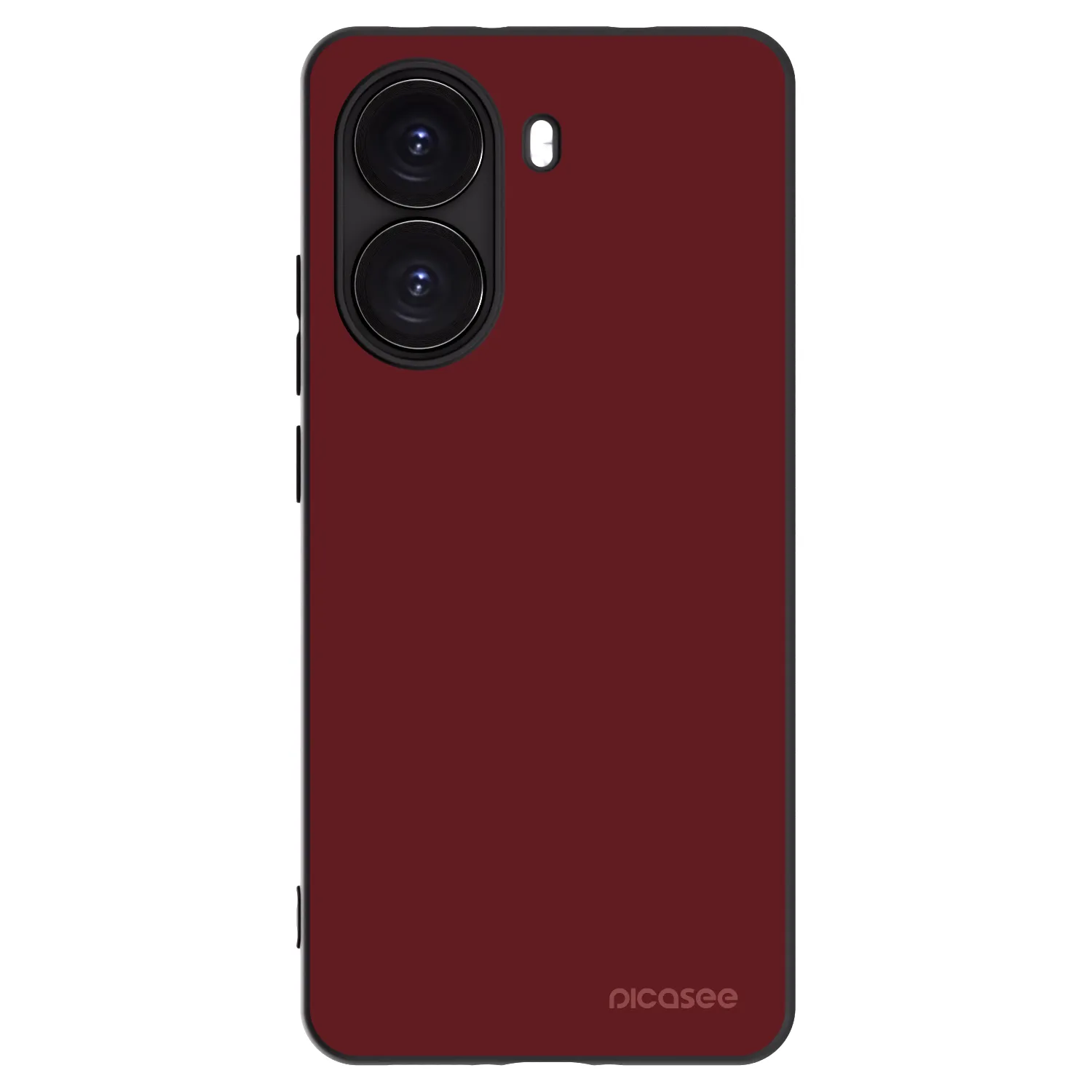 Picasee silikonowe czarne etui na Xiaomi Poco X7 Pro 5G - Red Bliss