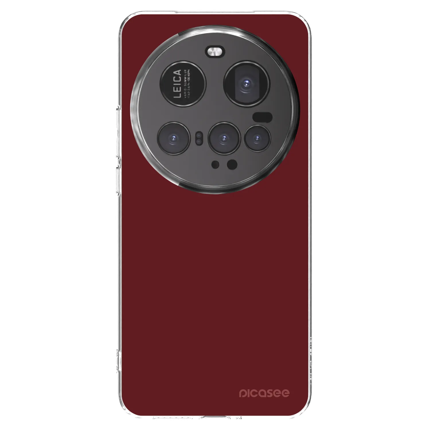 Picasee silikonowe przeźroczyste etui na Xiaomi 15 Ultra - Red Bliss