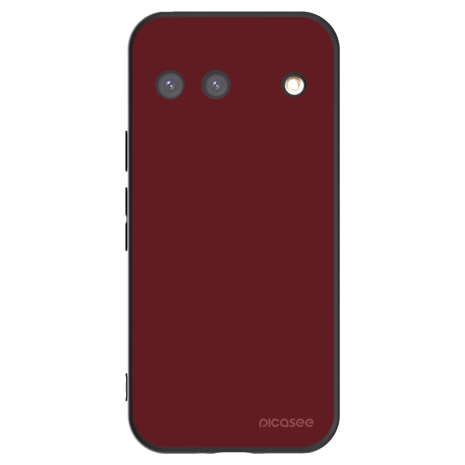 Picasee silikonowe czarne etui na Google Pixel 9 - Red Bliss