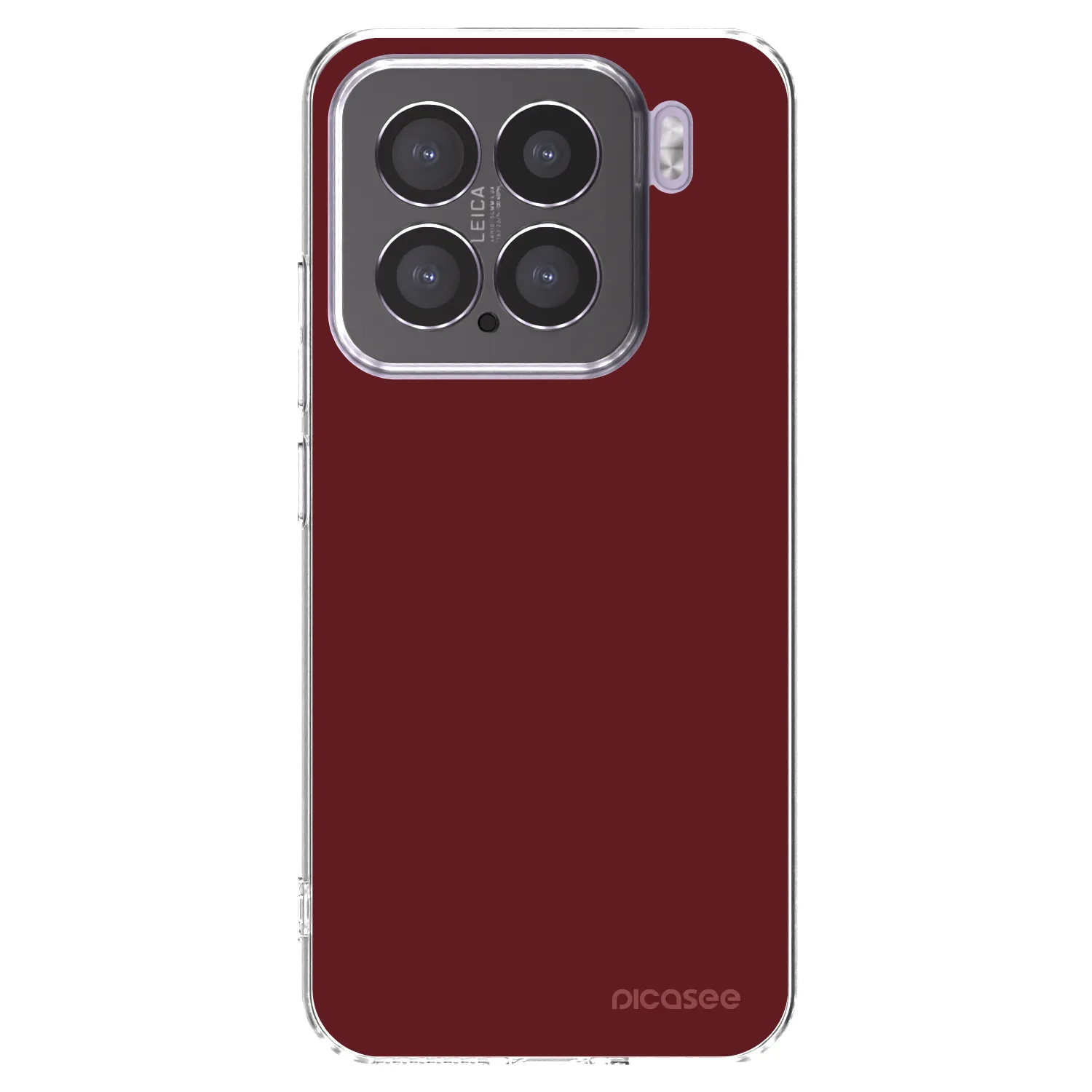 Picasee silikonowe przeźroczyste etui na Xiaomi 15 - Red Bliss