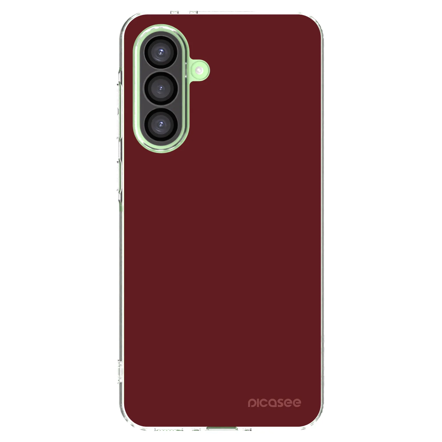 Picasee silikonowe przeźroczyste etui na Samsung Galaxy A26 5G A266B - Red Bliss
