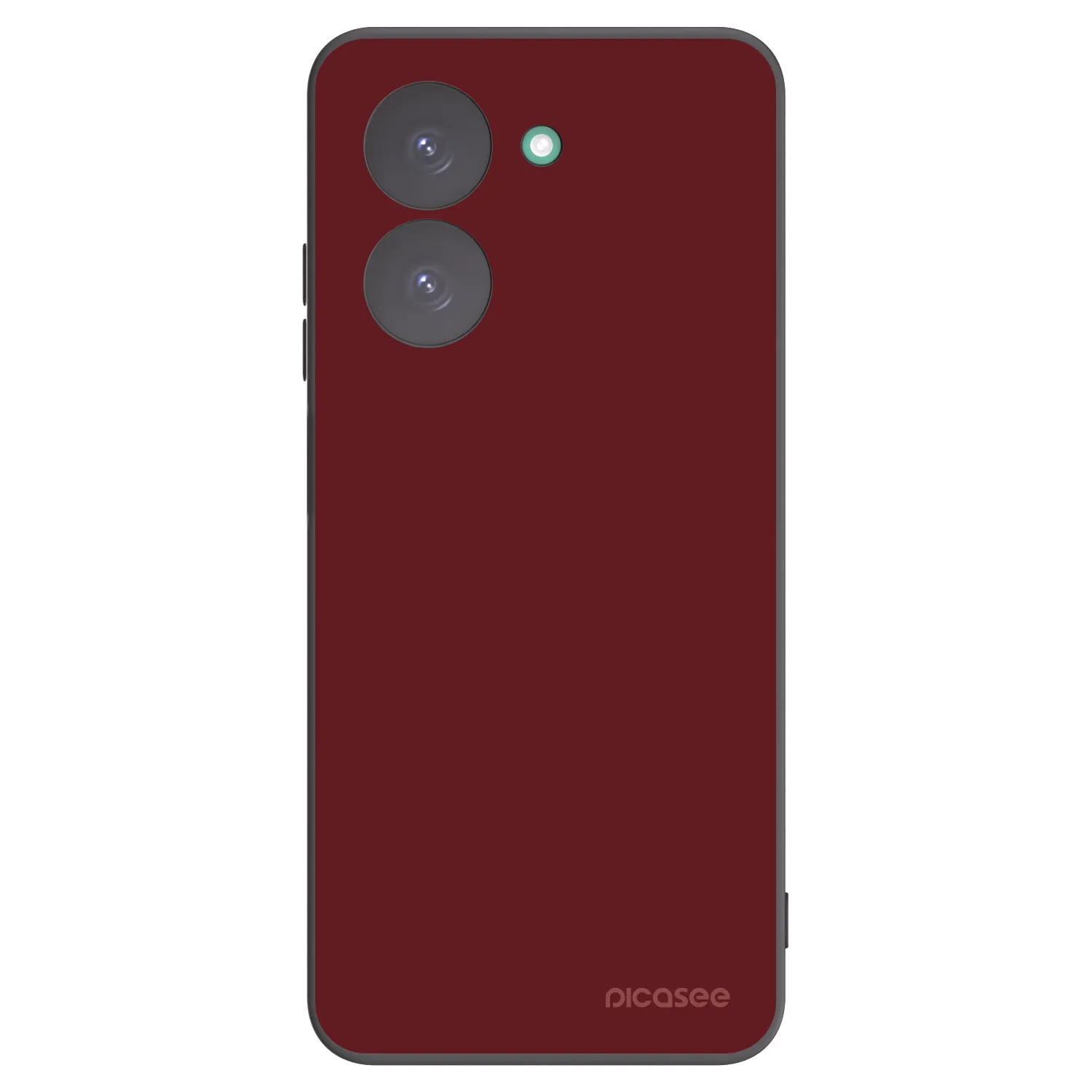 Picasee silikonowe czarne etui na Xiaomi Redmi A5 - Red Bliss