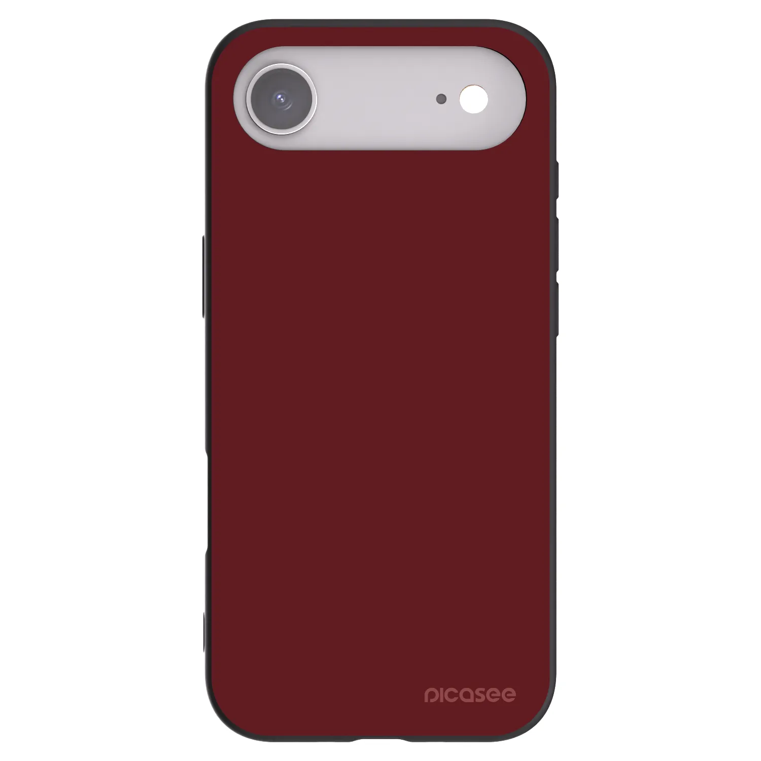 Picasee silikonowe czarne etui na Apple iPhone Air - Red Bliss