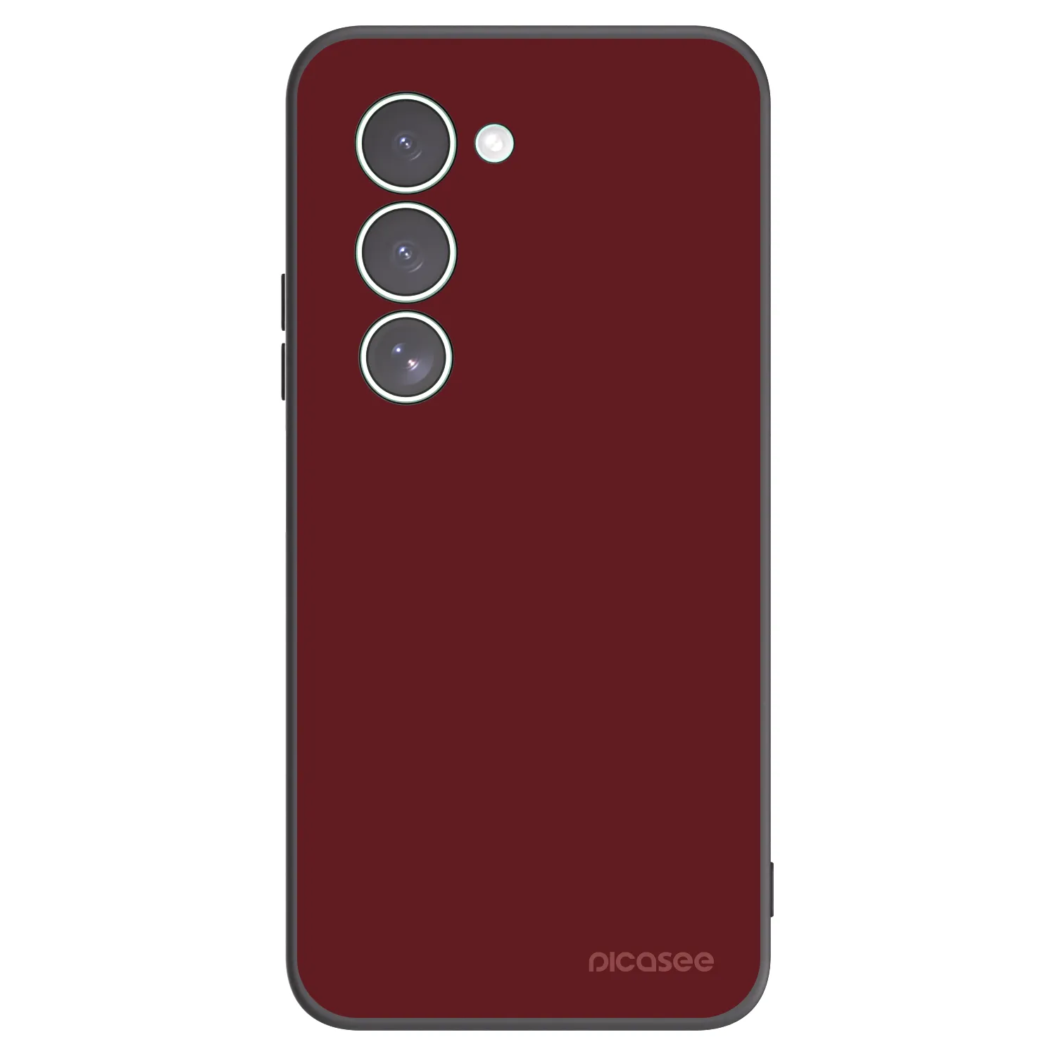 Picasee silikonowe czarne etui na Xiaomi Redmi 15 5G - Red Bliss