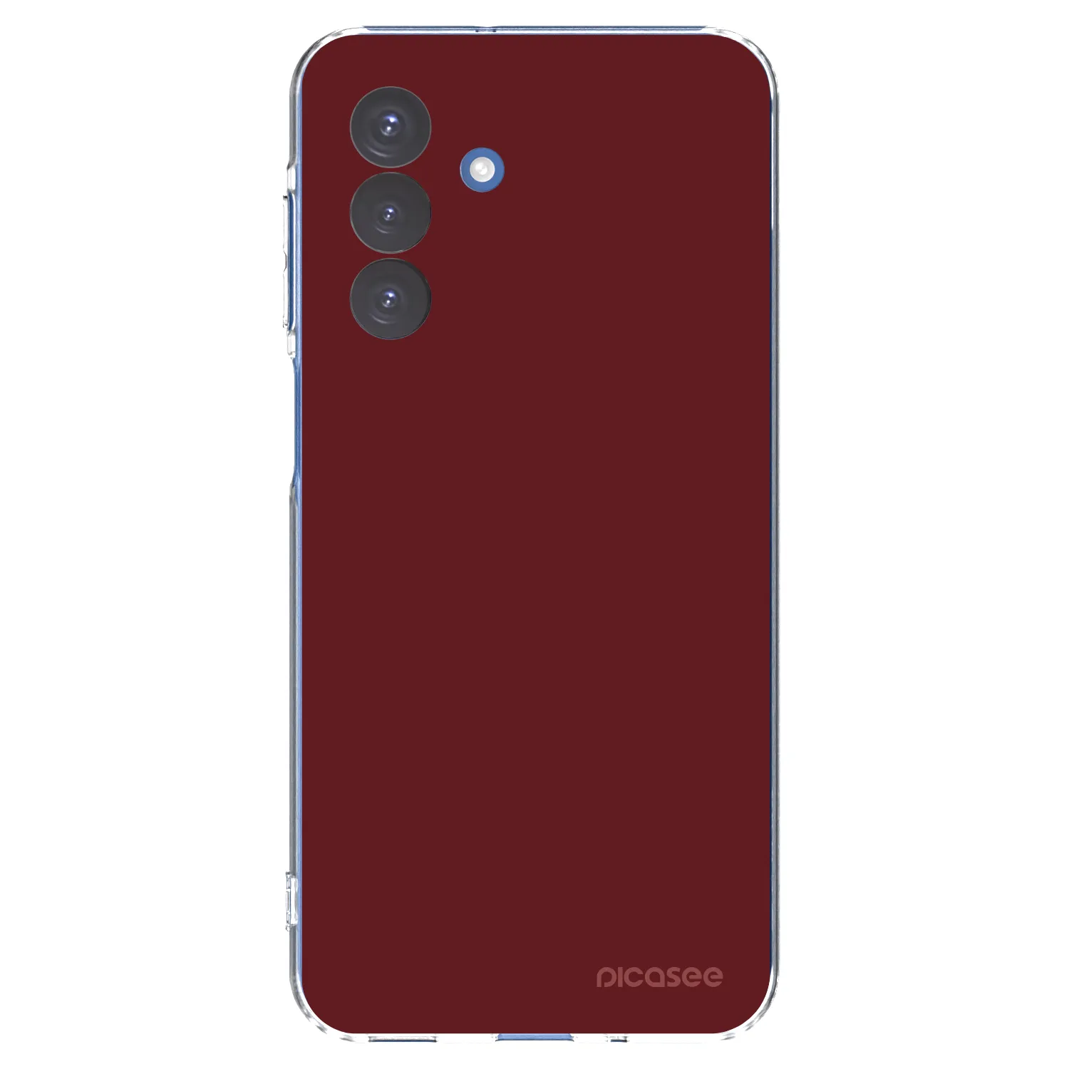 Picasee silikonowe przeźroczyste etui na Samsung Galaxy A17 5G - Red Bliss
