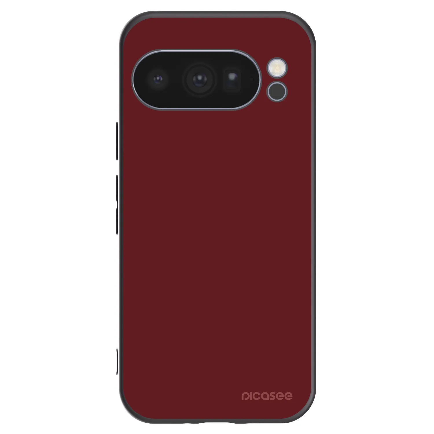 Picasee silikonowe czarne etui na Google Pixel 10 Pro - Red Bliss