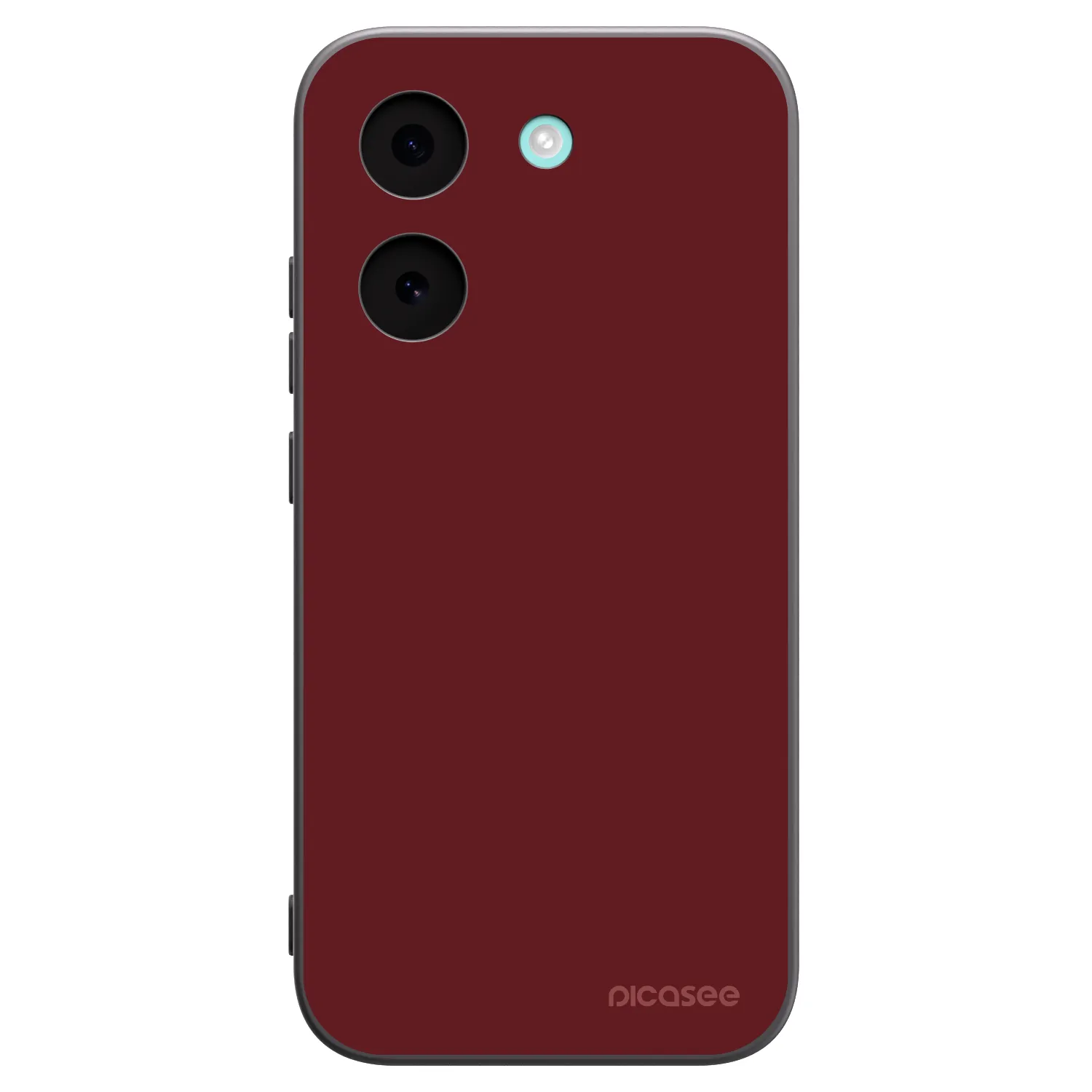 Picasee silikonowe czarne etui na Xiaomi Poco X8 Pro - Red Bliss