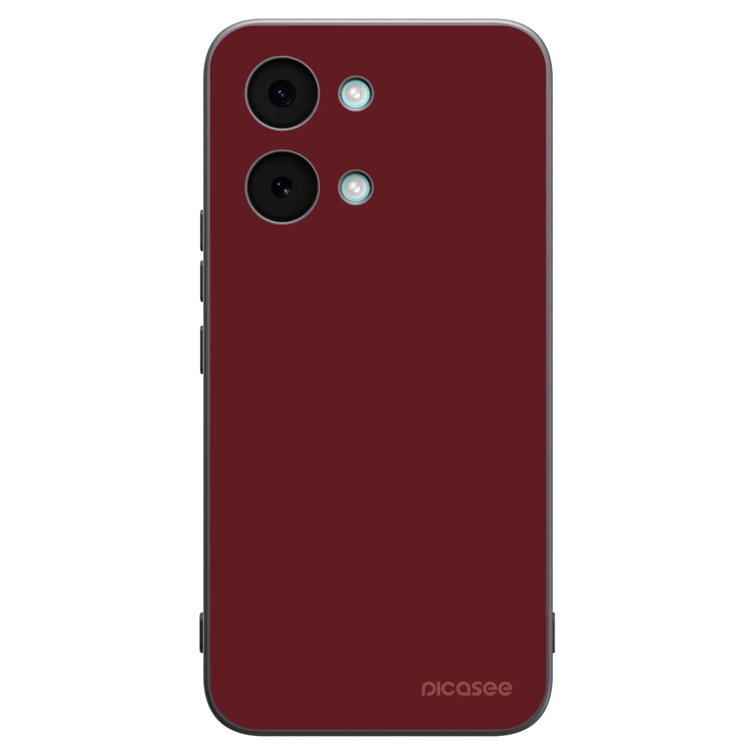 Picasee silikonowe czarne etui na Xiaomi Poco X8 Pro Max - Red Bliss