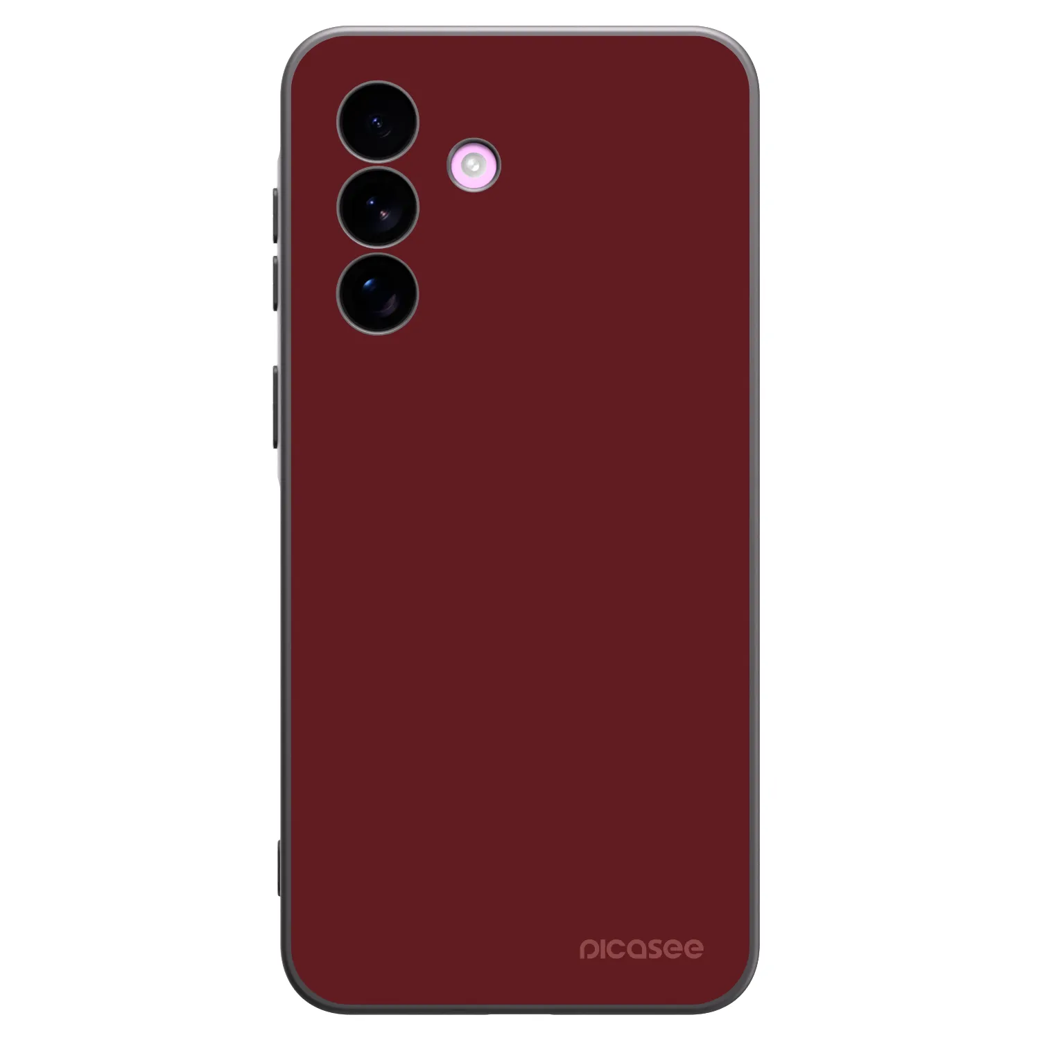 Picasee silikonowe czarne etui na Samsung Galaxy A57 5G - Red Bliss