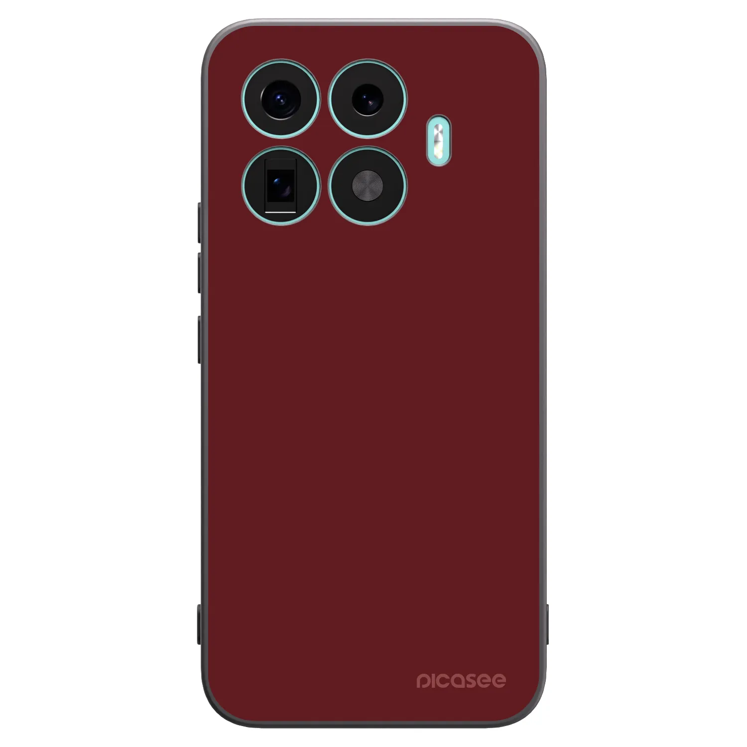 Picasee silikonowe czarne etui na Xiaomi 17T Pro - Red Bliss