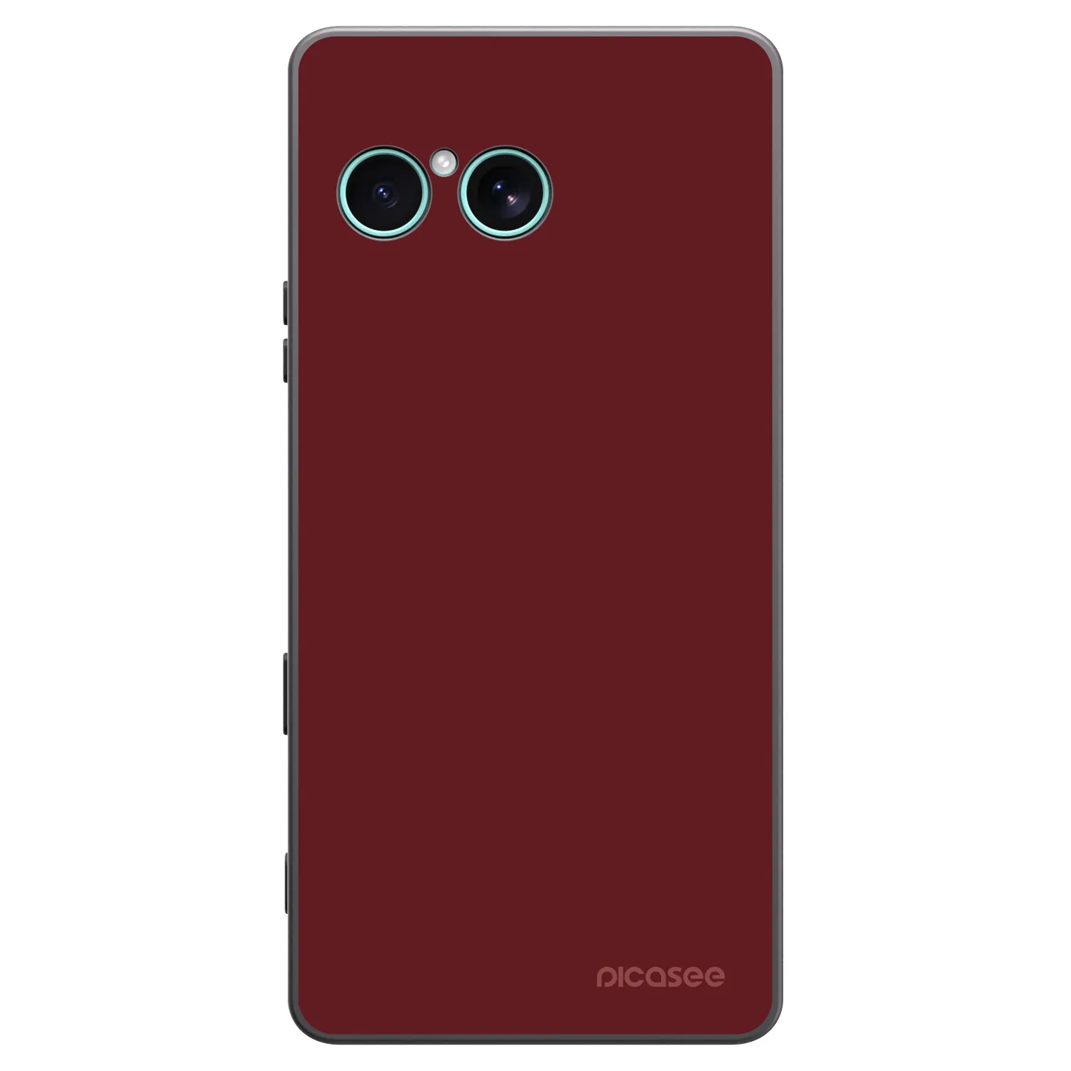 Picasee silikonowe czarne etui na Sony Xperia 10 VII - Red Bliss