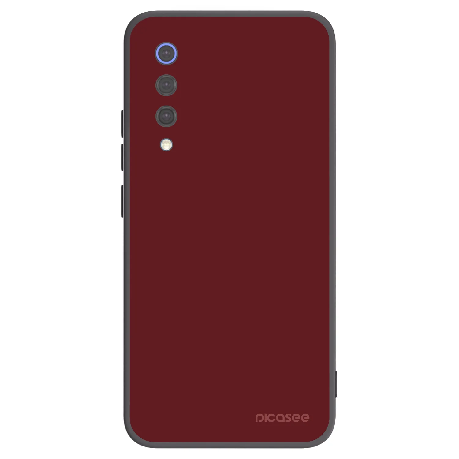 Picasee silikonowe czarne etui na Xiaomi Mi 9 SE - Red Bliss