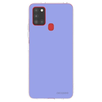 Picasee silikonowe przeźroczyste etui na Samsung Galaxy A21s - Sky Whisper